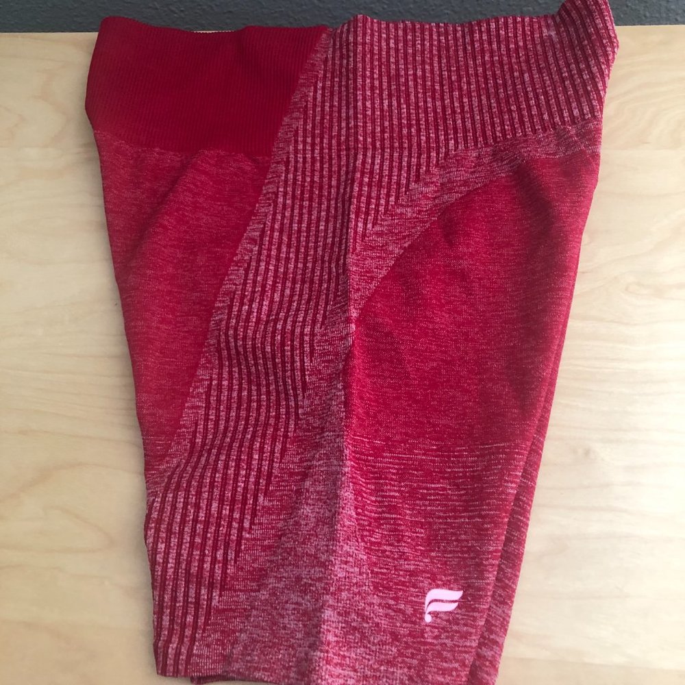 Fabletics Red Athletic Shorts - image 4